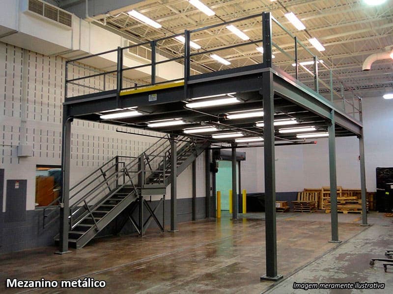 Estrutura Metálica e Mezanino